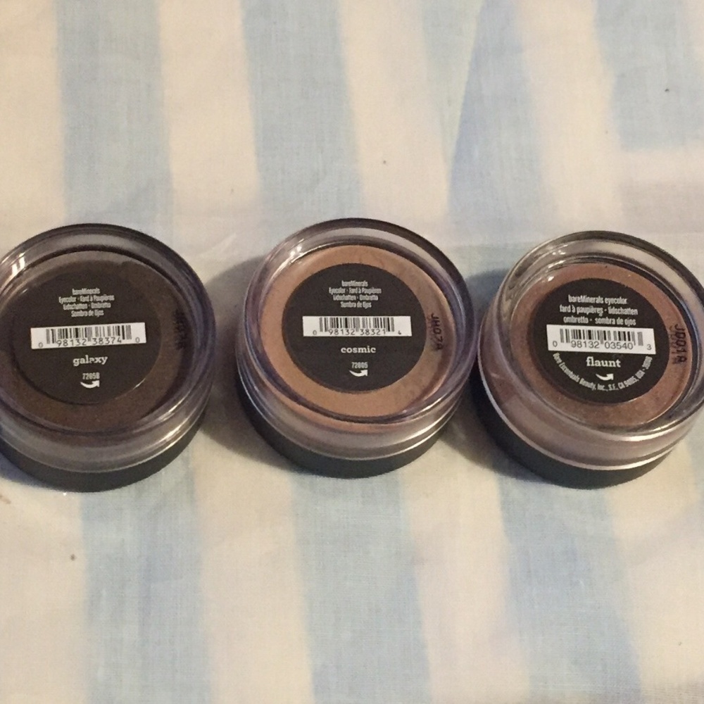 bareMinerals eyeshadows